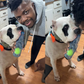 Jouet à mâcher bouteille avec balle pour chien – Amusement & anti-stress